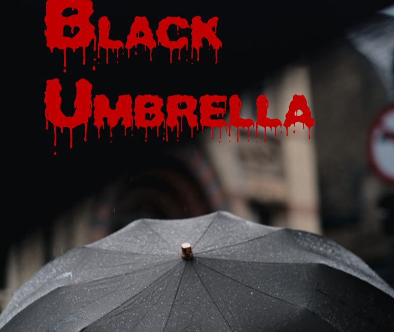 black umbrella by KR Bankston